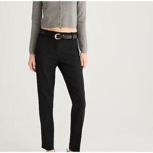 J.Crew 365 Cameron Slim Cropped Pant Black Size 2 EUC J291